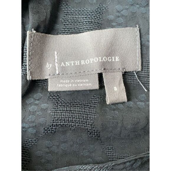 Anthropologie Black Lavinia High Neck Halter Blouse - Picture 11 of 11